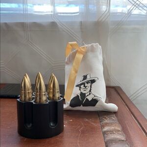 Replica Bullet Ice cubes in cloth gift bag